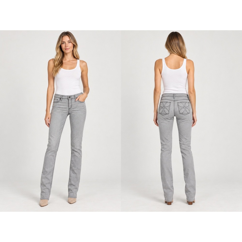 Habitual Low Rise Slim Straight Jeans Ashtray Maltese Cross Pockets Sz 30 Rocker